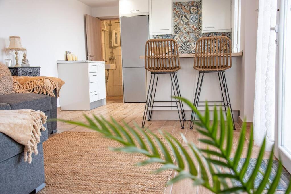 Boukari Blu Studio Boukari Beach Vukarí Kültér fotó